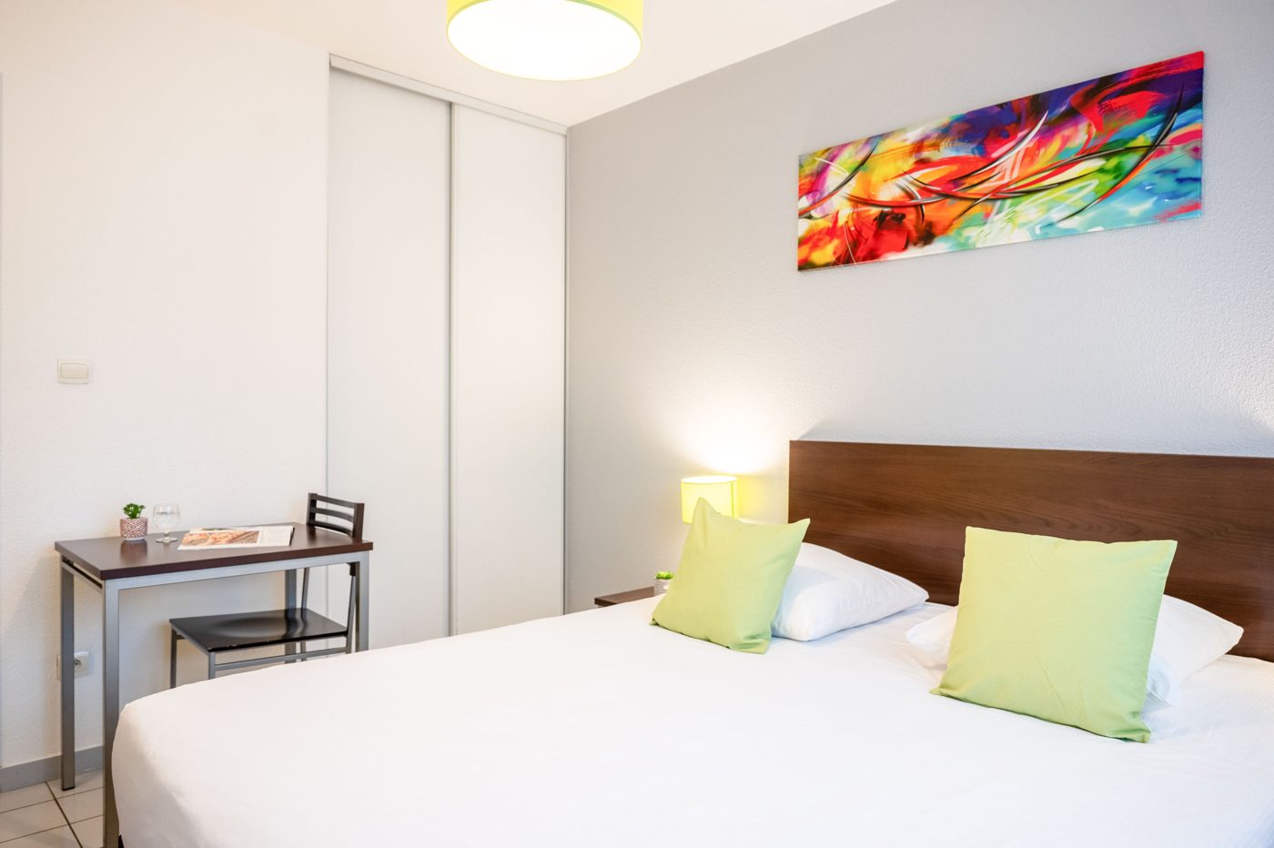 Chambre du studio La City