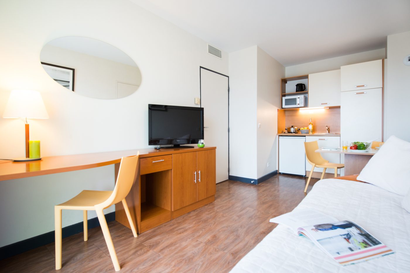 Espace de vie et bureau
